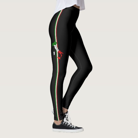 Italiaanse vlag leggings (Rechts)