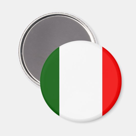 Italiaanse vlag magneet (Voorkant / Achterkant)
