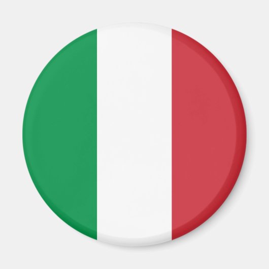 Italiaanse vlag magneet (Voorkant)