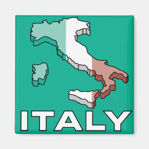 Italiaanse vlag magneet