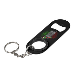 Italiaanse vlag mini flessenopener