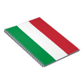 Italiaanse vlag notitieboek (Rechterzijde)