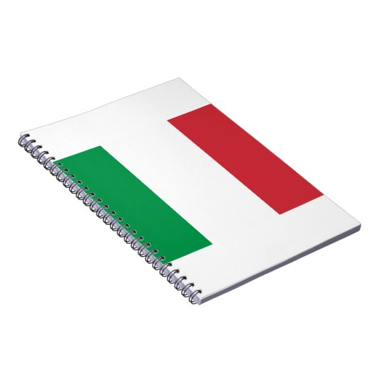 Italiaanse vlag notitieboek (Rechterzijde)