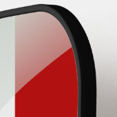 Italiaanse vlag pickleball paddle (Links Detail)