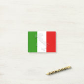 Italiaanse vlag post-it® notes (Op bureau)