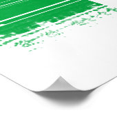 Italiaanse vlag poster (Hoek)