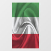 Italiaanse vlag raamsticker (Vel)
