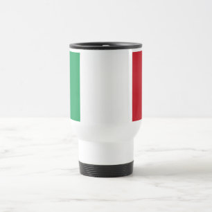 Italiaanse vlag reisbeker