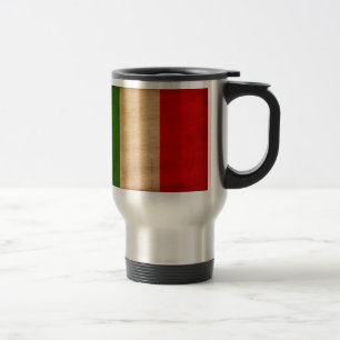 Italiaanse vlag reisbeker