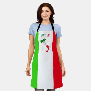 Italiaanse vlag schort