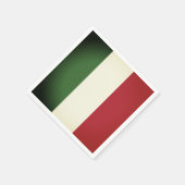 Italiaanse vlag servet (Hoek)