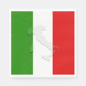 Italiaanse vlag servet (Voorkant)