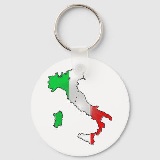 Italiaanse vlag sleutelhanger