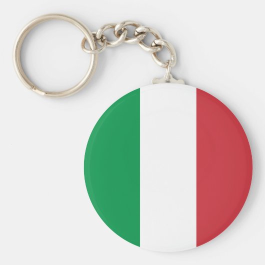 Italiaanse vlag sleutelhanger (Voorkant)
