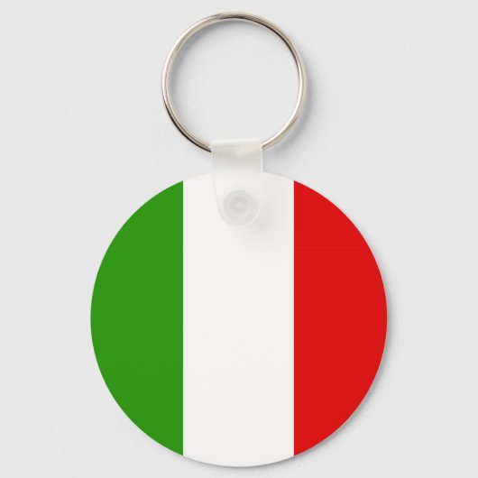 Italiaanse vlag sleutelhanger (Voorkant)