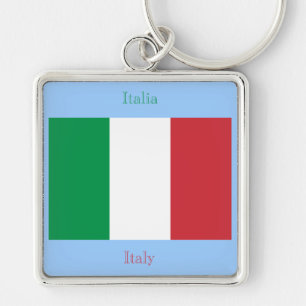italiaanse vlag Sleutelhanger