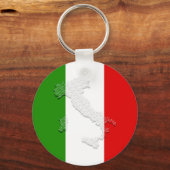 Italiaanse vlag sleutelhanger (Voorkant)
