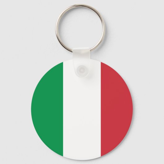 Italiaanse vlag sleutelhanger (Voorkant)