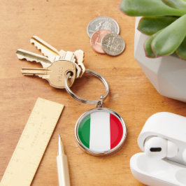 Italiaanse vlag sleutelhanger