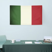 Italiaanse vlag spandoek (Beurs)