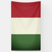 Italiaanse vlag spandoek (Verticaal)