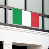 Italiaanse vlag spandoek (Buitenkant Gebouw)