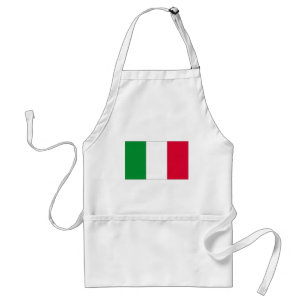 Italiaanse vlag standaard schort