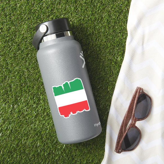 Italiaanse vlag sticker (HydroFlask Insitu)
