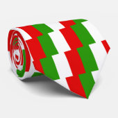 Italiaanse vlag stropdas (Opgerold)