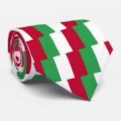 ITALIAANSE VLAG STROPDAS (Opgerold)