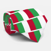 ITALIAANSE VLAG STROPDAS (Opgerold)