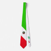 Italiaanse vlag stropdas (Voorkant)