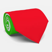 Italiaanse vlag stropdas (Opgerold)