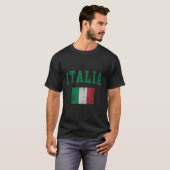 Italiaanse vlag t-shirt (Voorkant volledig)