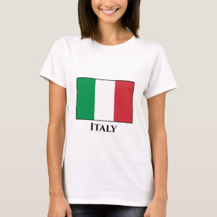 Italiaanse vlag t-shirt