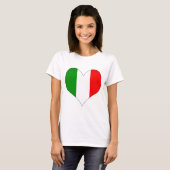 Italiaanse vlag t-shirt (Voorkant volledig)
