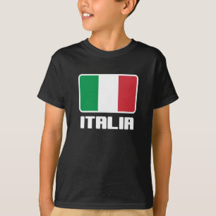 Italiaanse vlag t-shirt