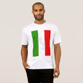 Italiaanse vlag t-shirt (Voorkant volledig)