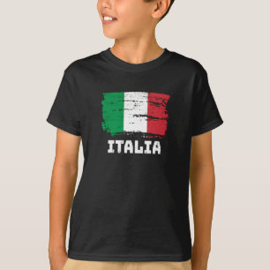 Italiaanse vlag t-shirt