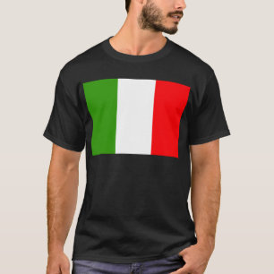 Italiaanse vlag t-shirt