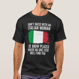 Italiaanse vlag t-shirt