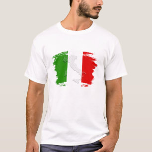 Italiaanse vlag t-shirt