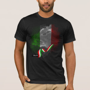 Italiaanse vlag t-shirt