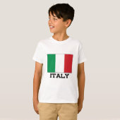 Italiaanse vlag t-shirt (Voorkant volledig)