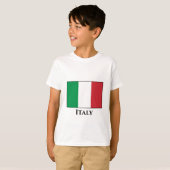 Italiaanse vlag t-shirt (Voorkant volledig)