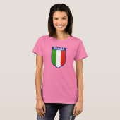 Italiaanse vlag T-Shirt (Voorkant volledig)