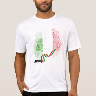 Italiaanse vlag t-shirt