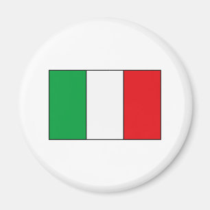 Italiaanse vlag T-shirts en cadeaus Magneet