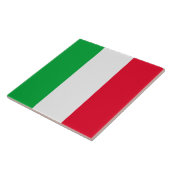 Italiaanse vlag tegeltje (Zijkant)