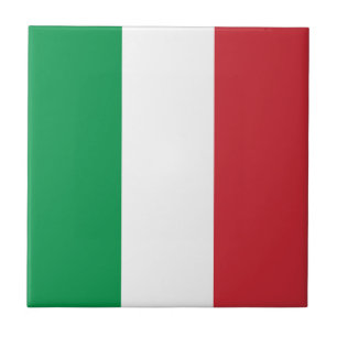 Italiaanse vlag tegeltje